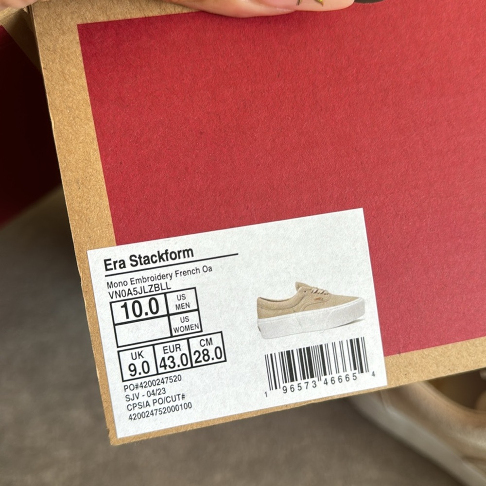 Vans Beige Era Stackform Sneakers - image 2
